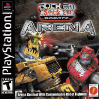Rock em Sock em Robots Arena Playstation  box art
